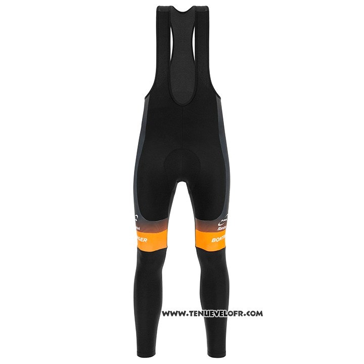 2018 Maillot Ciclismo Trek Selle San Marco Noir Manches Longues et Cuissard